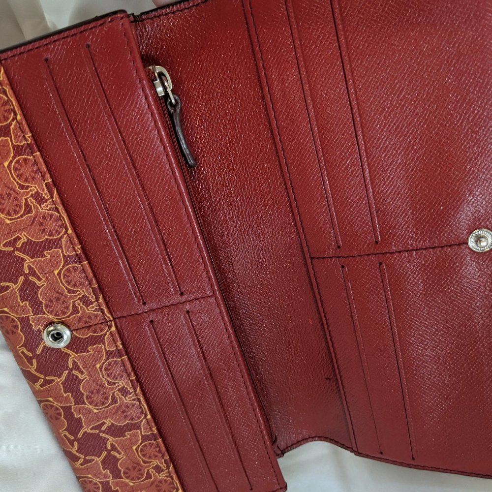 Celine Carriage Long Card Wallet - Picture 2 of 10